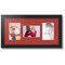ArtToFrames Collage Photo Picture Frame with 3 - 4x6 inch Openings, Framed in Black with Over 62 Mat Color Options and Regular Glass (CSM-3926-113)